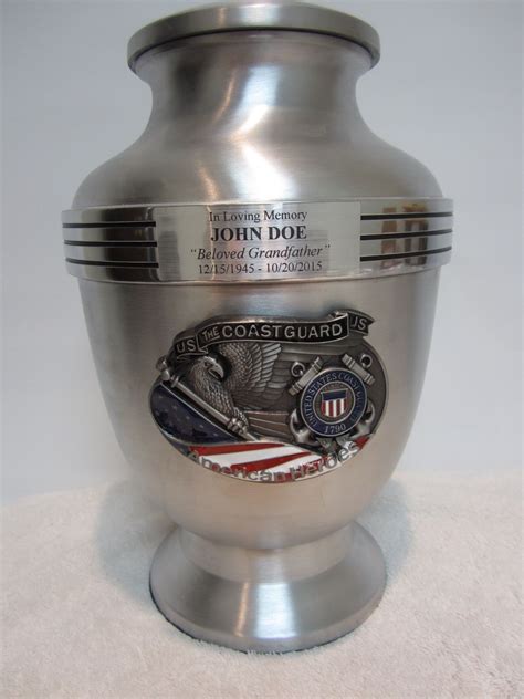 military cremation urns for burial.